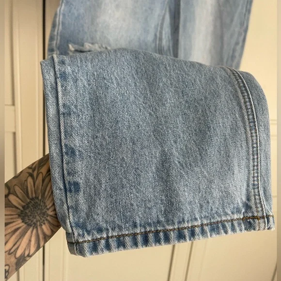 Princess Polly Holland Ripped High Rise Jeans - Picture 6 of 11